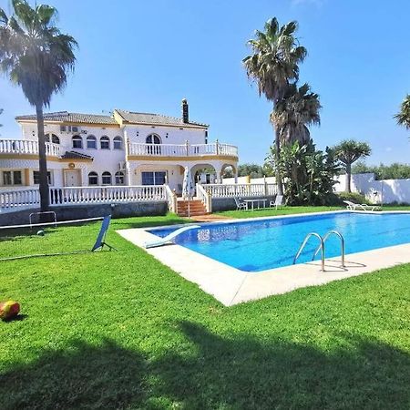 Villa Grande Piscine 5 Min De La Mer Malaga Exterior photo